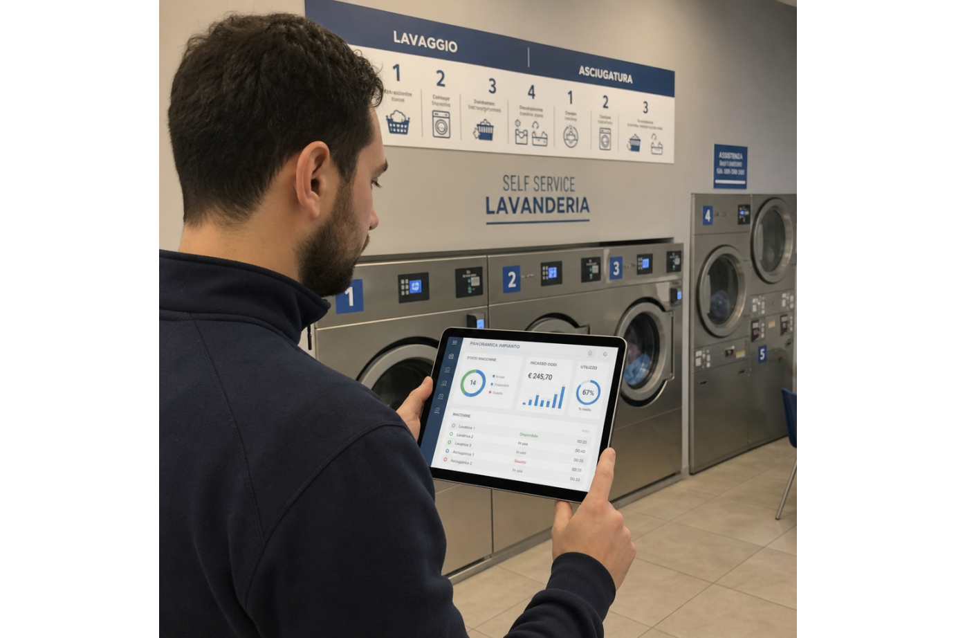 Le Migliori Attrezzature per Lavanderie Self-Service