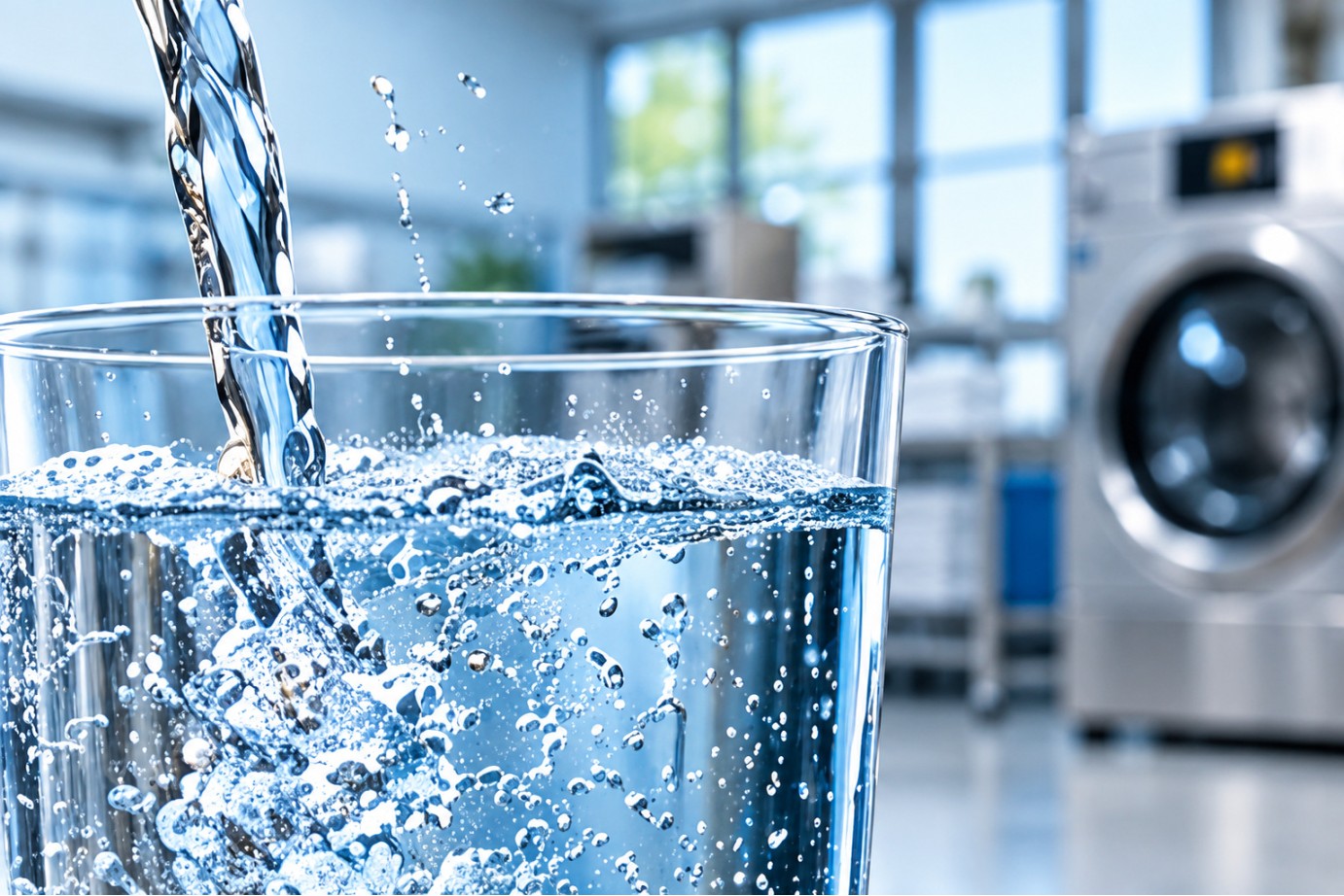 Durezza dell’acqua in lavanderia: controlli e segnali pratici