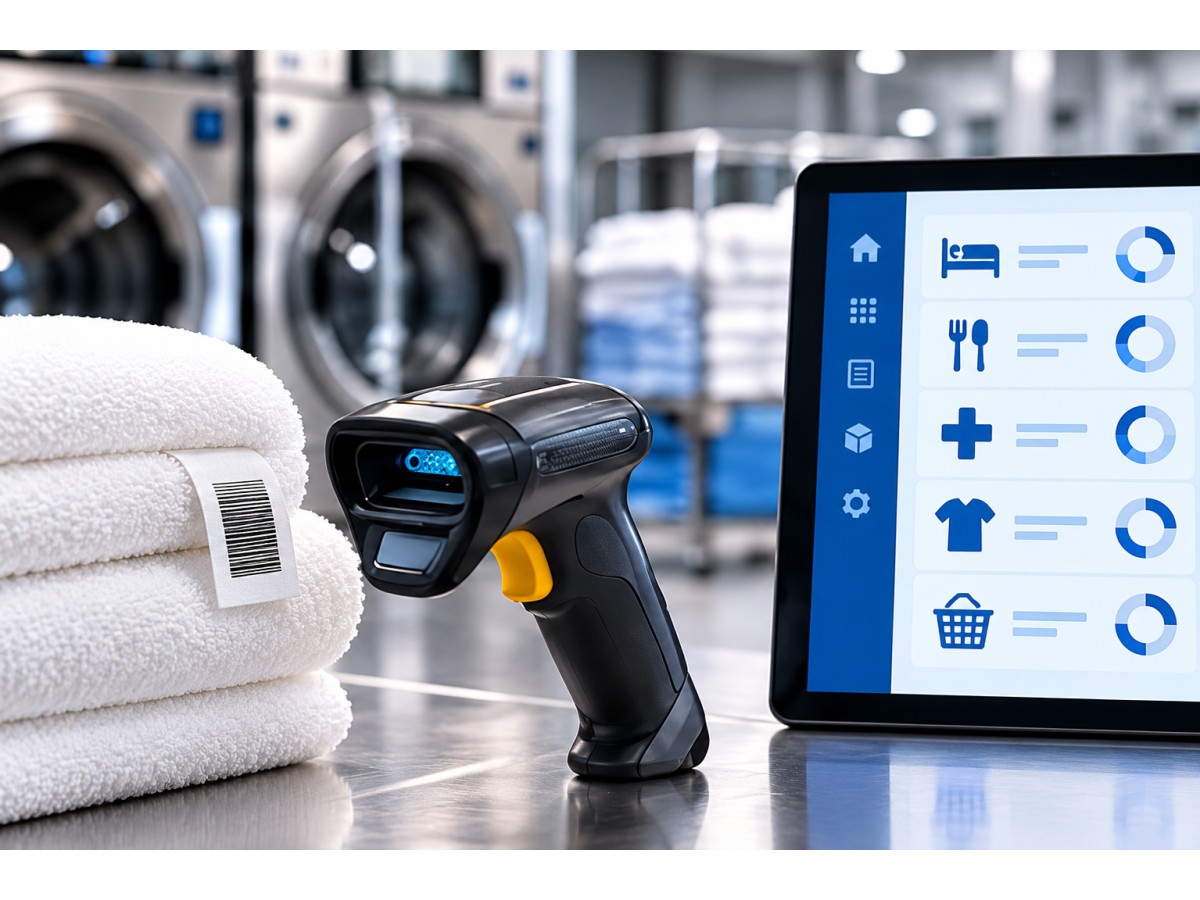 Laundry Load Traceability: Labels, Carts and Handover Checks