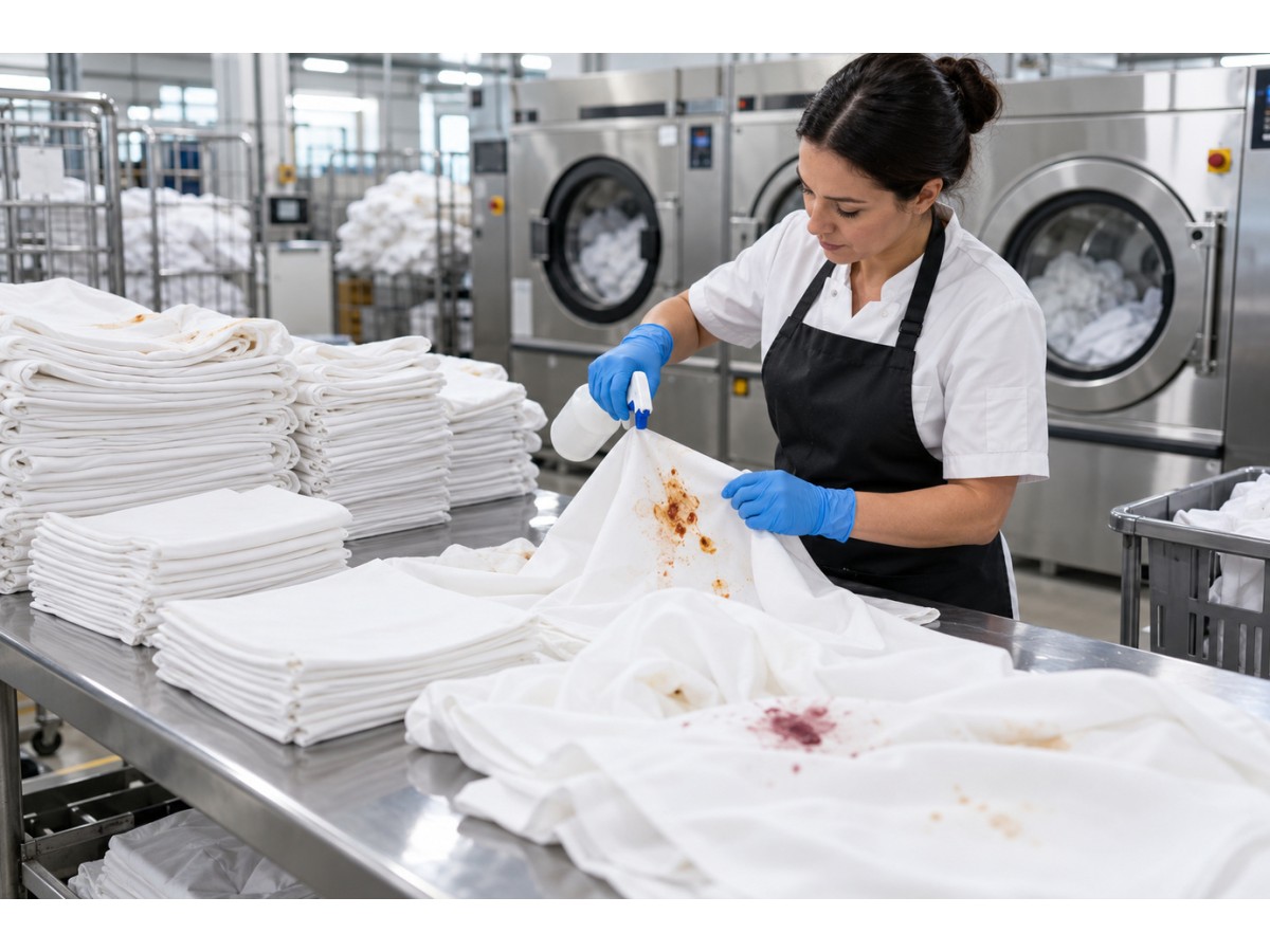 Restaurant Table Linen: Managing Stains Before Washing