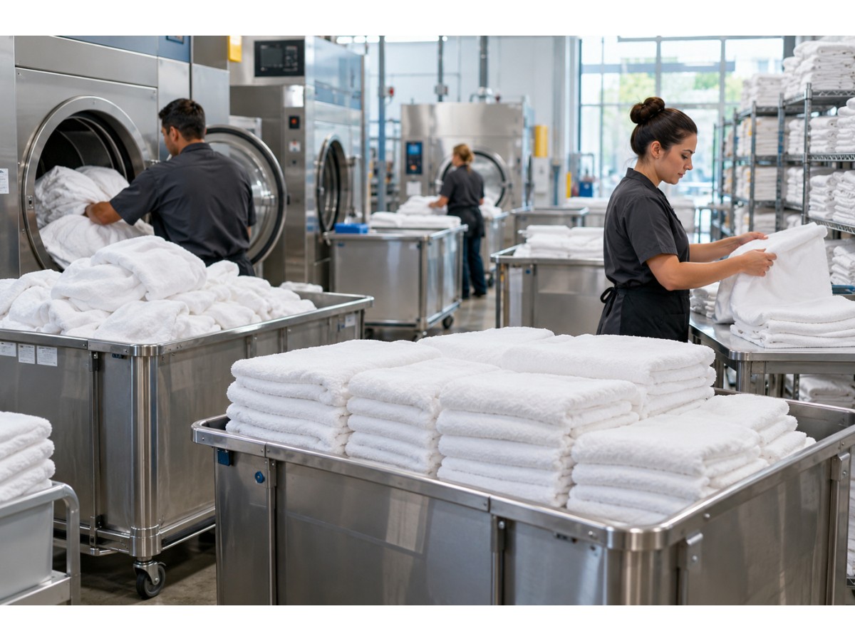Gym and Spa Laundry: Organising the Towel Turnover