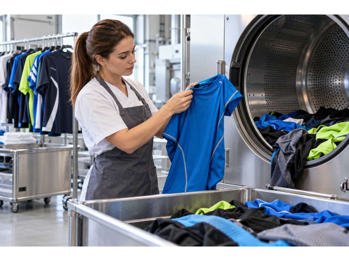 Drying Performance Sportswear: Avoiding Fabric Damage