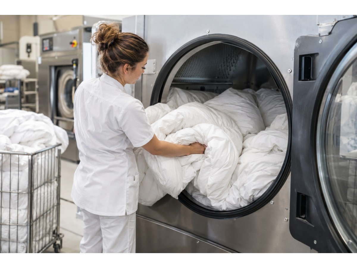 Duvets and Bulky Linen: Drying Checks Before Loading