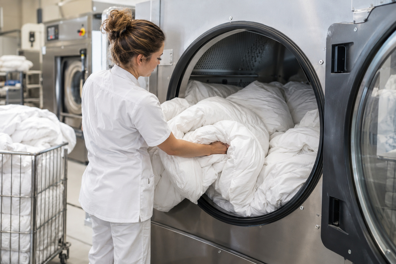 Duvets and Bulky Linen: Drying Checks Before Loading