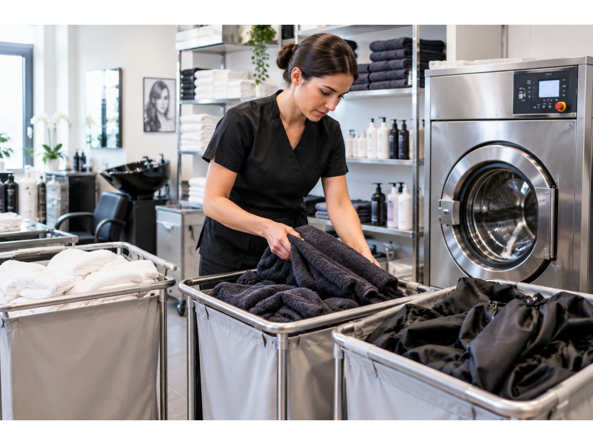 Salon and Beauty Studio Laundry: Organise 10–15 kg Loads