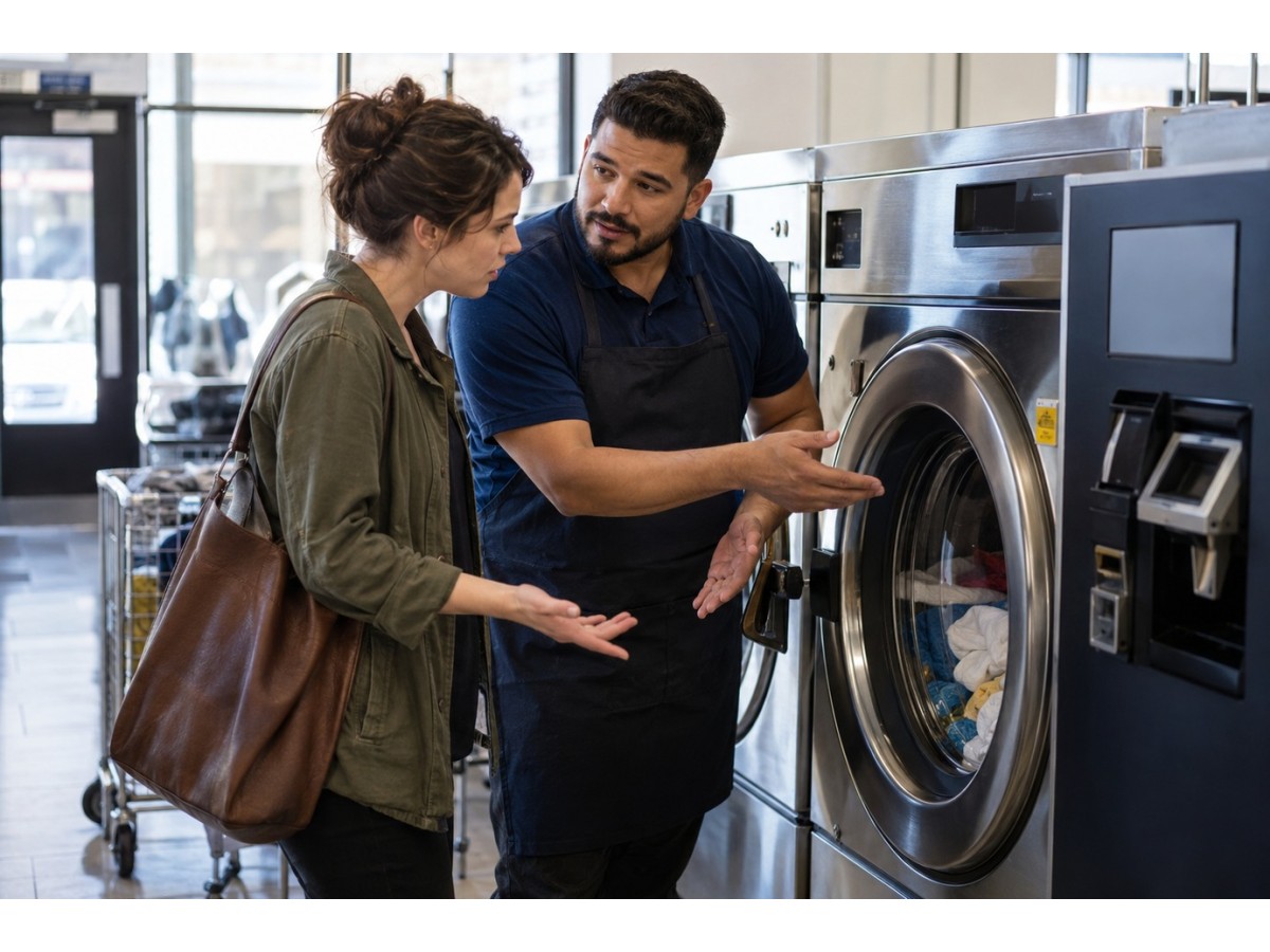 Laundromat Payment Accepted but No Cycle: Customer Support