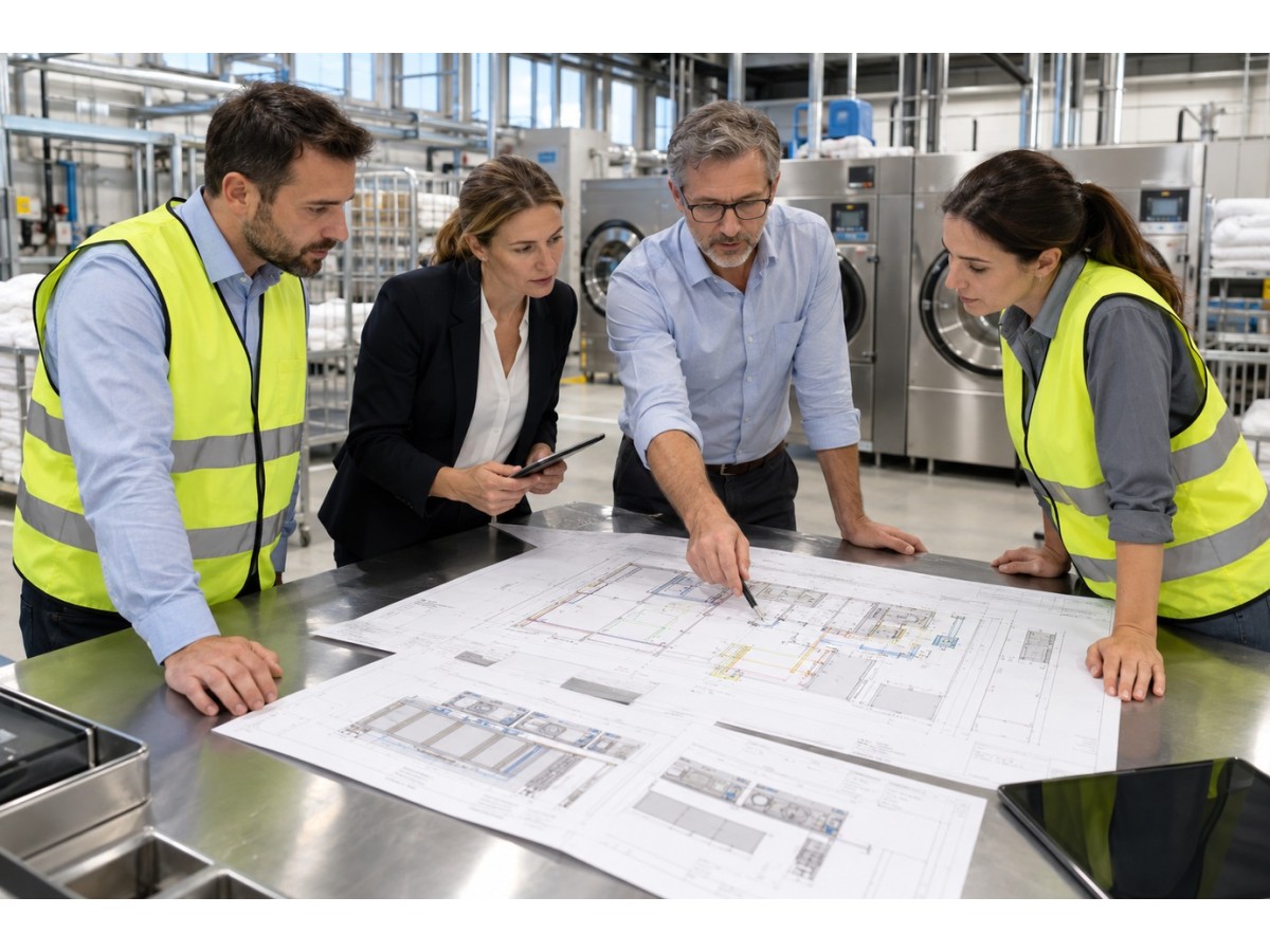 Laundry Equipment Quote: One Matrix for Machines and Utilities